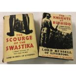 2 vintage hardback books on WW2 war crimes.