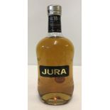 A bottle of Jura single malt whisky from The Isle of Jura.