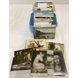 2 boxes of vintage postcards to include North Africa.