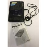 A vintage Philips AQ 6455 Cassette Recorder.