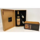 A 70cl bottle of 10 years old Glenmorangie single malt whisky in presentation case.