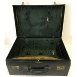 A gentleman's monogrammed travelling vanity case by Mappin and Webb.