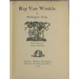 A book - Rip Van Winkle by Washington Irving, with drawings by Arthur Rackham, published in London