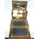 A late Victorian/Edwardian oak rectangul