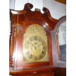 A 19th century Cornish longcase clock by