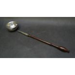 A Georgian silver toddy ladle a/f