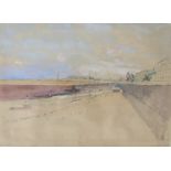 COLIN HAYES (1919-2003) 'Broadstairs' framed & glazed watercolour. Signed lower right.