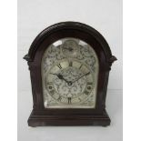 An early 20th Century mahogany mantel clock by J.W.