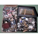 Three boxes of assorted quartz watches