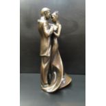 A limited edition bronze, Wedding Dance by Neil Welch signed and numbered 22/50, 28cm tall, 3.