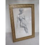 A 19th Century nude, pencil drawing, from the studio of Fortunio Matania, born Naples 1881 - 1963,