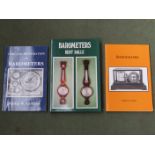 A hardback volume by Bert Bolle "Barometers" (1984), and two by Philip R.