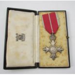 A military MBE engraved I.M.C.