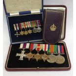 A WWII Military Cross medal group to CAPTAIN WILLIAM PETER MABYN ROSS M.C. of Royal Tank Regiment.