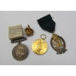 A WWI pair of medals to PAYR.S LT. GEORGE J.H. RUSSELL R.N.R.