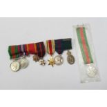 Various miniature medals including Indian Volunteer Forces,