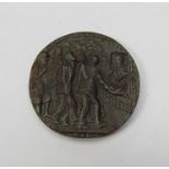 A Lusitania medallion,