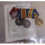 A Queen's South Africa medal (QSA) with clasps South Africa 1901,