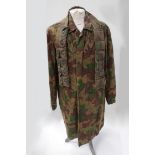 A reproduction German paratrooper's smock reputedly purchased from "Band of Brothers Ltd Wardrobe