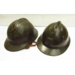A French RF helmet and a Belgian example (2)