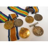 Three WWI pairs of medals to K47223 H.A. BAILEY. STO. 1. R.N. (Stoker), 178141 GNR. H.J. NORMAN R.A.