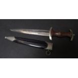 A Third Reich era German NSKK mans dagger by Carl Eickhorn,