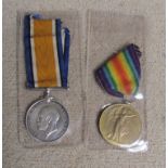 A WWI pair of medals to 31253 PTE. A.