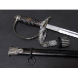 A Third Reich era German Police officer's sword by Paul Weyersberg,