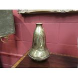 An early 20th Century Dutch brass vase,