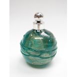 Isle of Wight STYLE studio glass perfume bottle 12cm high POSSIBLY GUERNSEY GLASS