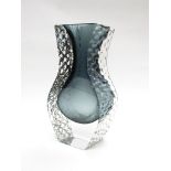 A Mandruzzato Murano Sommerso glass vase,