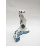 A David Sharp Rye Pottery "Otter" figurine, marks to base,