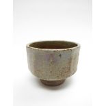 MIKE DODD (b.1943): A cut sided studio pot, ash glazes impressed seals 6.