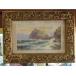 John Clarkson Isaac Uren (1845-1932) Cornish artist, watercolour in a gilt frame,
