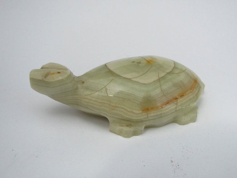 A jade turtle figure