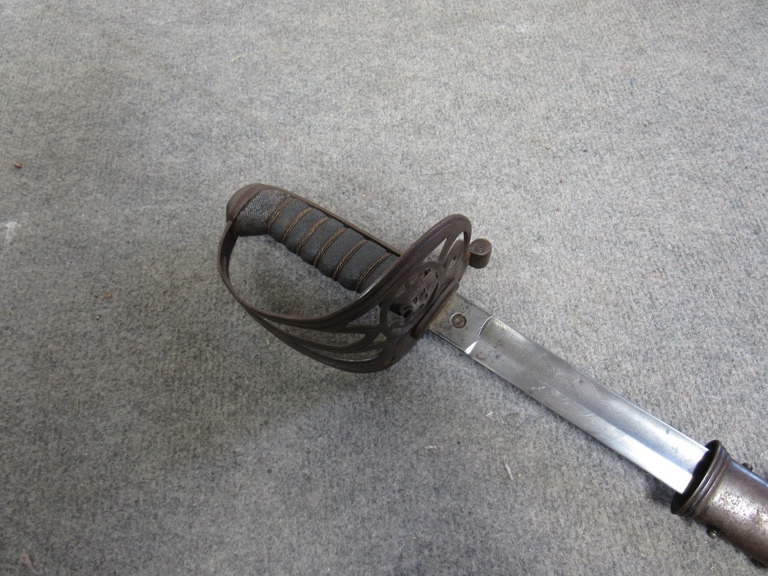 A 19th Century volunteer rifles officer's sword - Image 2 of 2