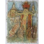 ANTHONY CLARK ARCA (1942-): Crucifixion after Cimabue: Florence,