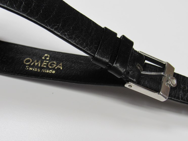 OMEGA: A Chronostop Geneve steel cased gent's wristwatch with single button start/reset chronograph, - Image 3 of 3