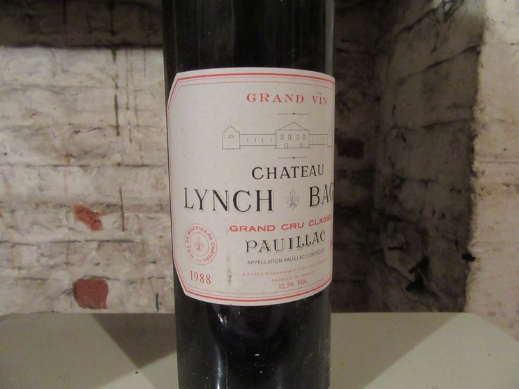 1988 Chateau Lynch Bages, Grand Cru Classe, Pauillac,