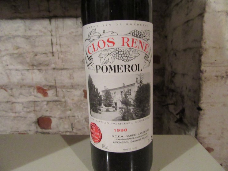 1998 Clos Rene, Pomerol,