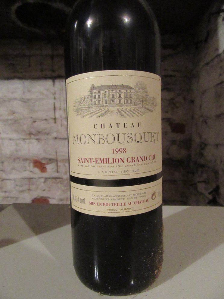 1998 Chateau Monbousquet, Grand Cru, Saint Emilion,