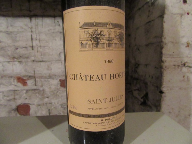 1996 Chateau Hortevie, Saint Julien,