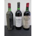 Chateau Loudenne Medoc, Gold Medal, 1970 Chateau Lafon-Rochet Saint-Estephe-Medoc Grand Cru Classe,