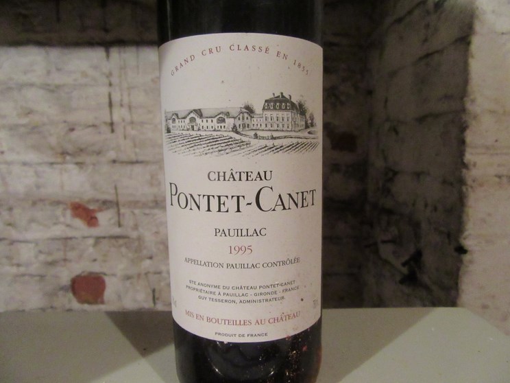 1995 Chateau Pontet-Canet, Grand Cru Classe, Pauillac,