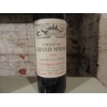 1996 Chateau Grand Mayne, St Emilion Grand Cru Classes,