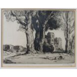 WILLIAM STRANG (1859-1921) and DAVID STRANG (1887-1967) A framed and glazed etching final state -