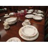 A large quantity of Royal Stafford "Bramble Rose" tablewares