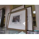 Three Scottish related prints including "The Death of General Sir Ralph Abercromby K.G.