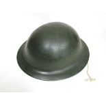 A WWII British helmet shell and a Sea Scouts hat (2)