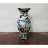 A Moorcroft 'Winds of Change' vase designed by Rachel Bishop,